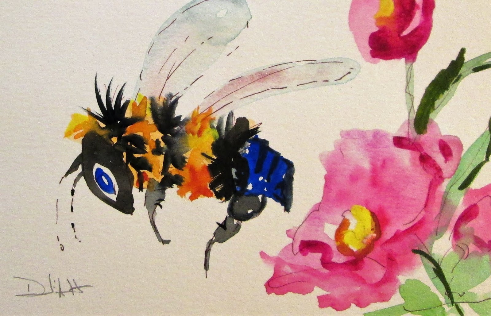 DAILY PAINTERS MARKETPLACE Busy Bee