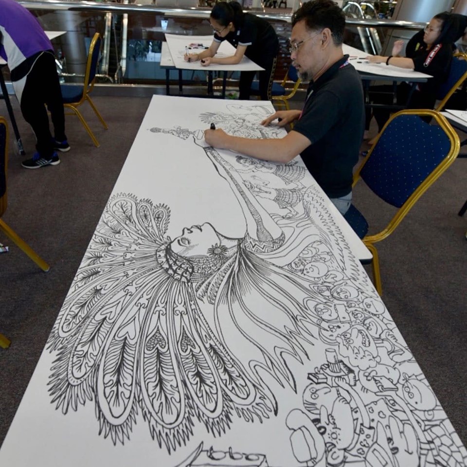 Rubber Dance Blog Art Journal Page With Doodle Flowers Video