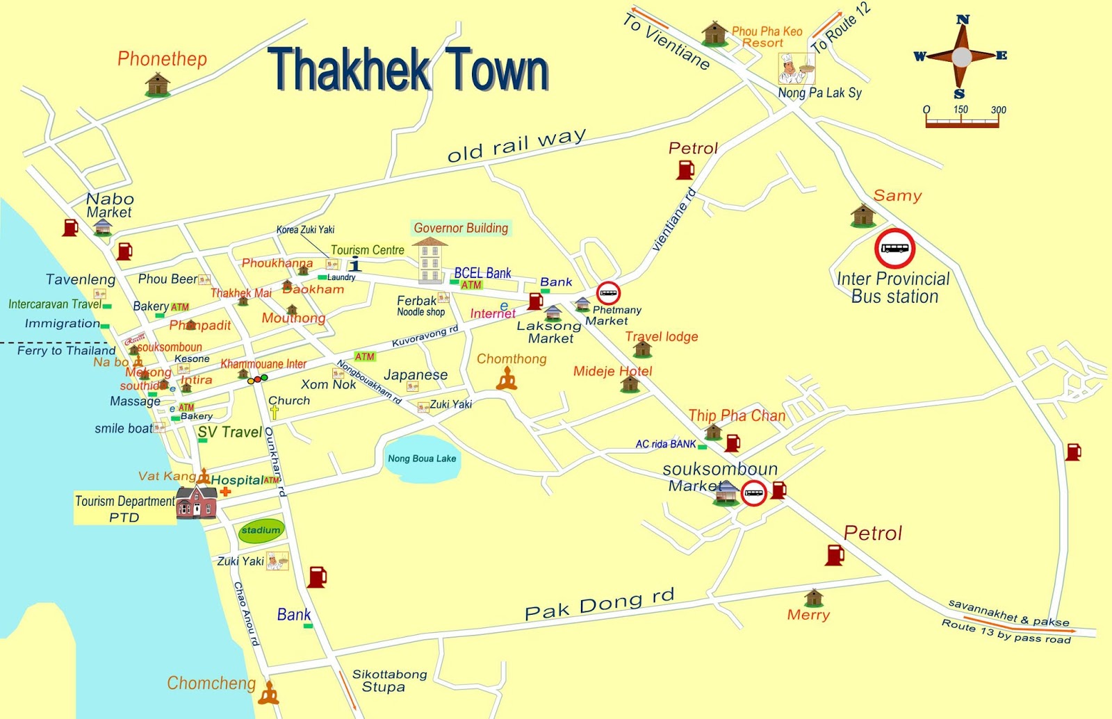 Laos entdecken Thakhek und die Konglor Höhle