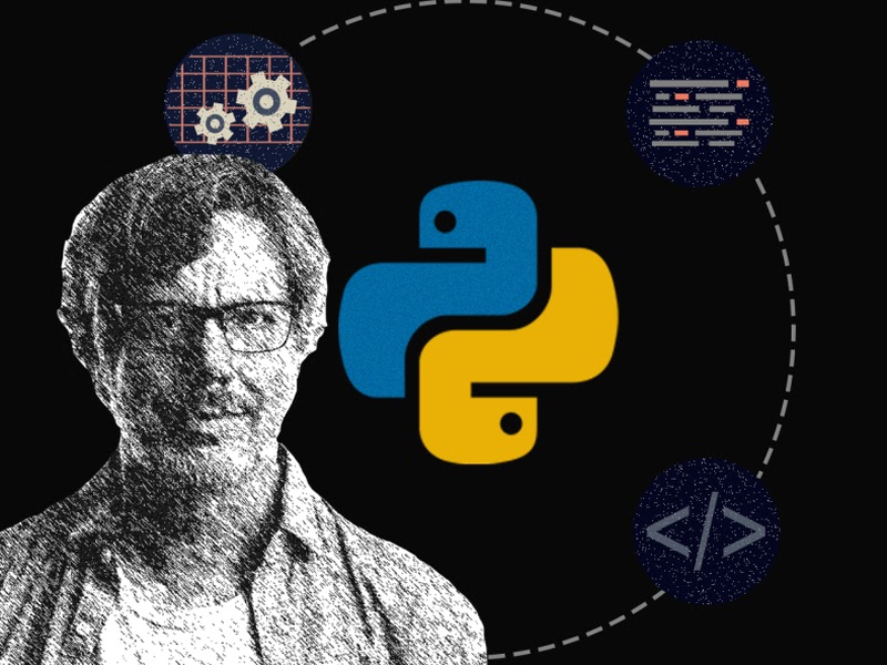 Создатель языка программирования python. Гвидо ван россум пайтон. гвидо ван россум с питоном. создатель питона.