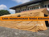 Tips membongkar Tenda Pleton kerangka besi Thetrekkers