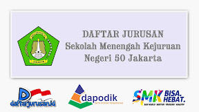 Daftar Jurusan SMK Negeri 50 Jakarta Timur
