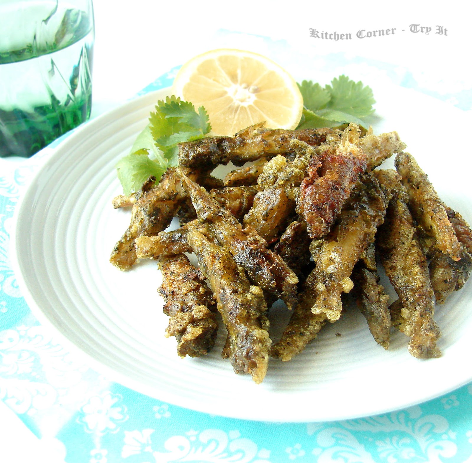 Kozhuva Pepper Fry/Anchovies Pepper Fry