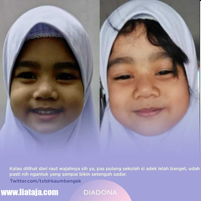 Gemes dan Imut Banget! Penampilan Siswa Perempuan Sebelum dan Sepulang Dari Sekolah - liataja.com