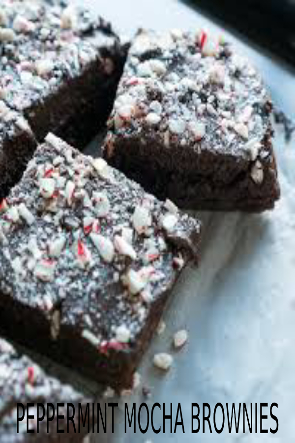 PEPPERMINT MOCHA BROWNIES happy cook