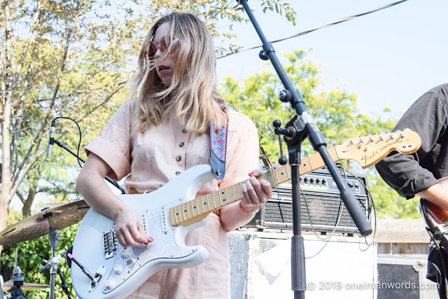 Deanna Petcoff at Royal Mountain Records Goodbye to Summer BBQ on Saturday, September 21, 2019 Photo by John Ordean at One In Ten Words oneintenwords.com toronto indie alternative live music blog concert photography pictures photos nikon d750 camera yyz photographer summer music festival bbq beer sunshine blue skies love