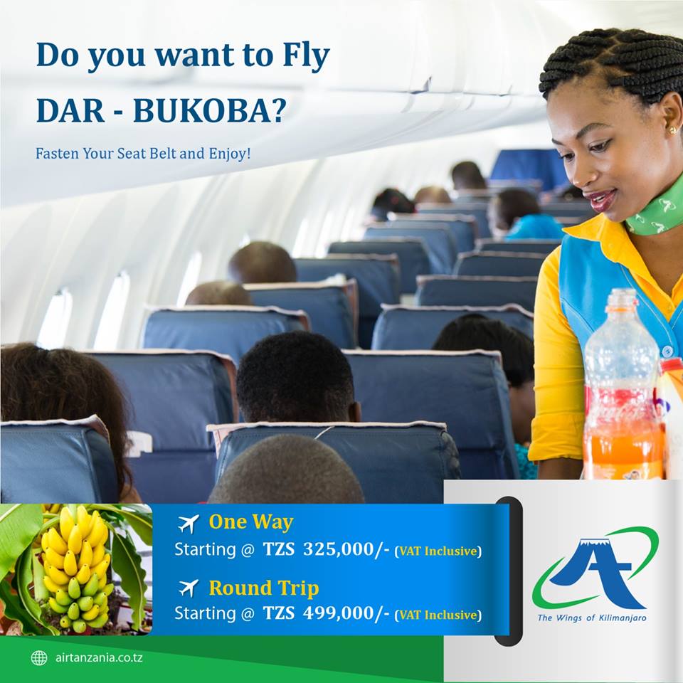 FLY WITH TANZANIA NATIONAL CARRIER, AIR TANZANIA Ukarimu Blog The
