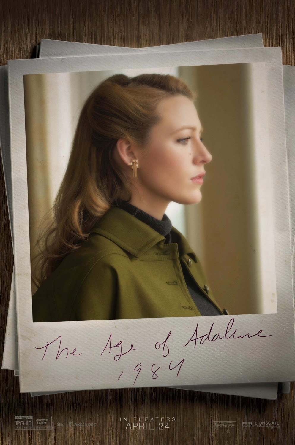SNEAK PEEK : quot The Age Of Adaline quot New Footage and Images SNEAK PEEK : quot The Age Of Adaline quot New Footage and Images