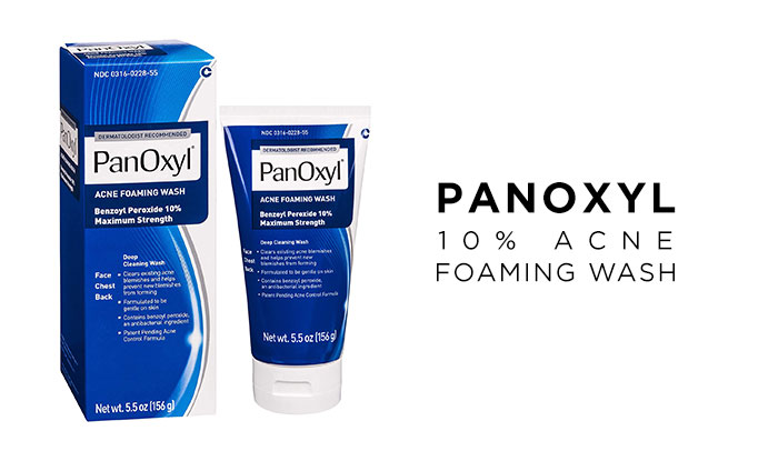 PanOxyl 10% Acne Foaming Wash | 9 Best Face Cleanser After Exercise | NeoStopZone