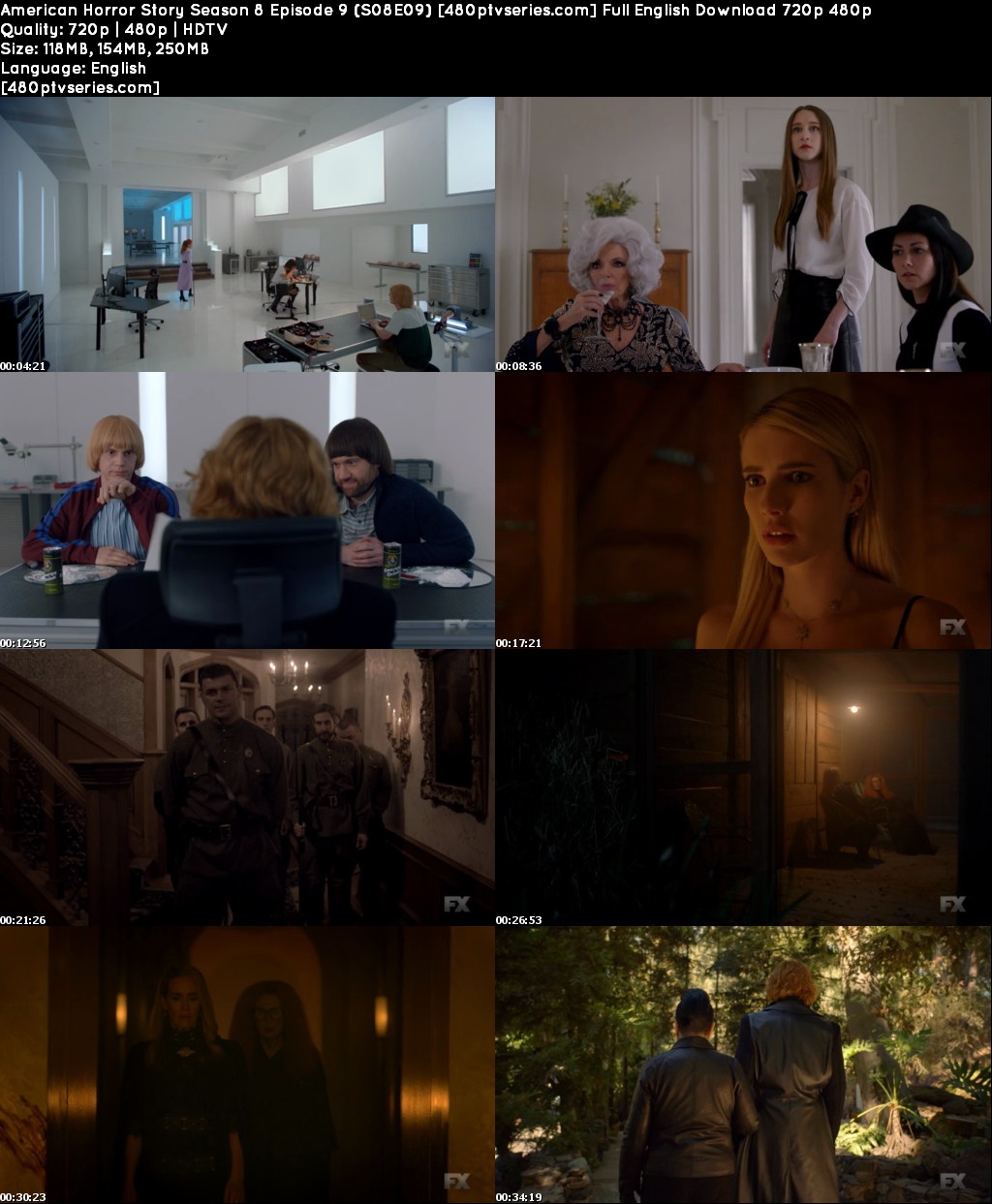 American Horror Story Season 8 Episode 9 (S08E09) Full English Download 720p 480p