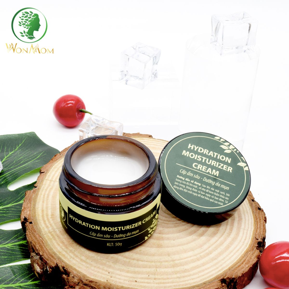 BỘ TRỊ MỤN CỨNG ĐẦU VÀ DƯỠNG DA MỤN HIỆU QUẢ WONMOM