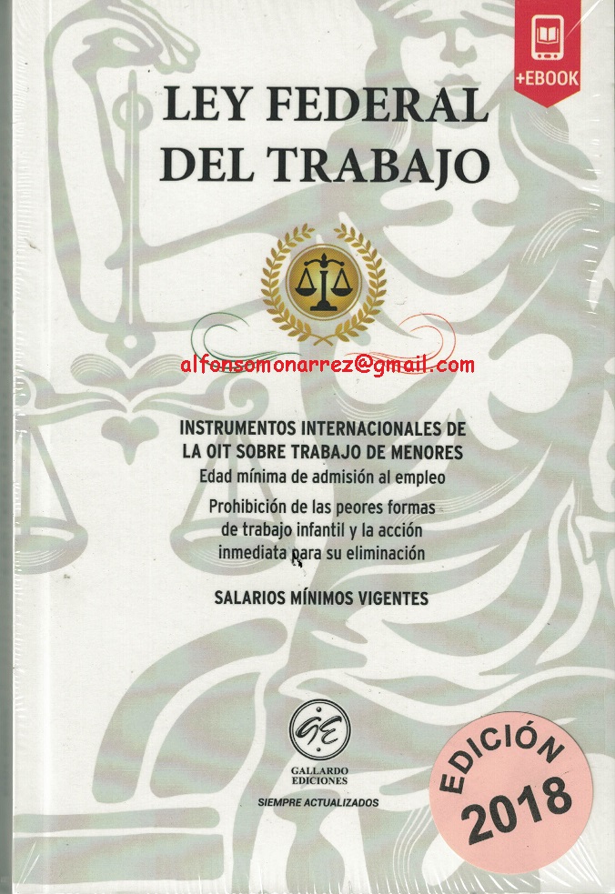LIBROS EN DERECHO LEY FEDERAL DEL TRABAJO DE BOLSILLO