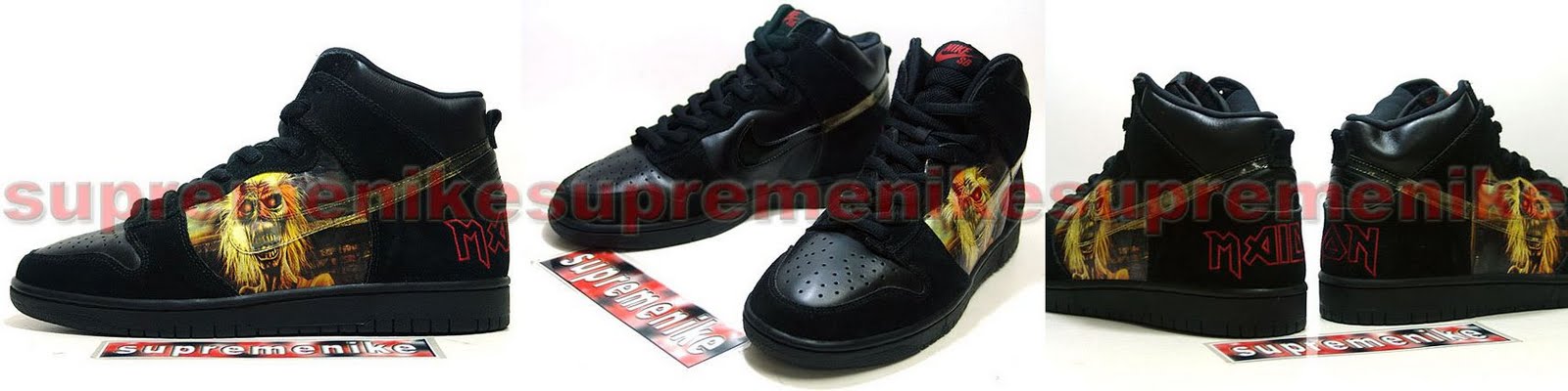 iron maiden nike sb dunks