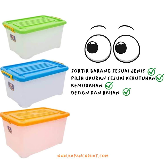 tips memilih container box