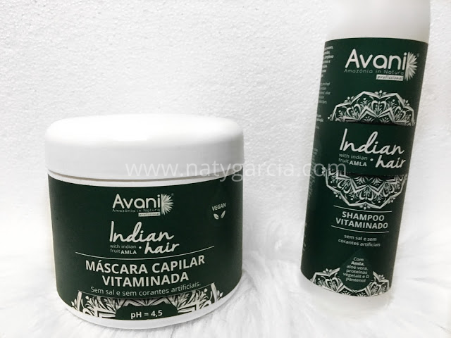 mascara capilar vitaminada