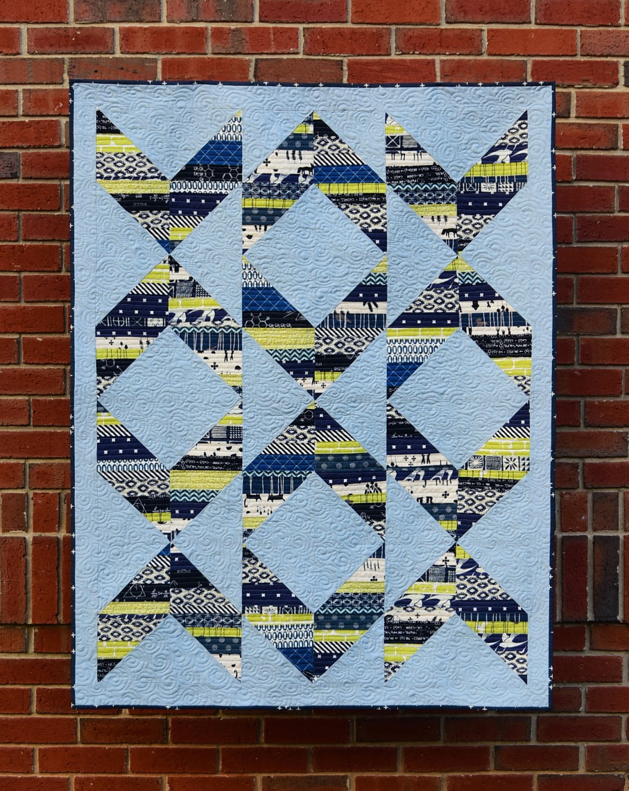 Meadow Mist Designs: Free Quilt Pattern ++ Rock and Roll Baby Quilt