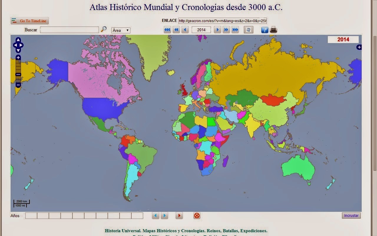 Mapas históricos interactivos