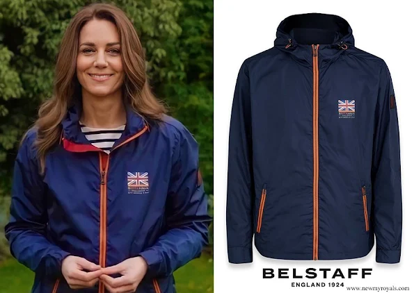 Kate Middleton wore Belstaff INEOS Team UK Britannia Windbreaker Jacket