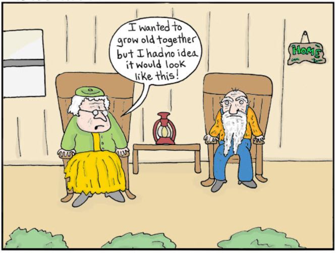 I grow old i grow old. Grow old with me. I grow old i grow old. Let's stay together. I grow old i grow old.