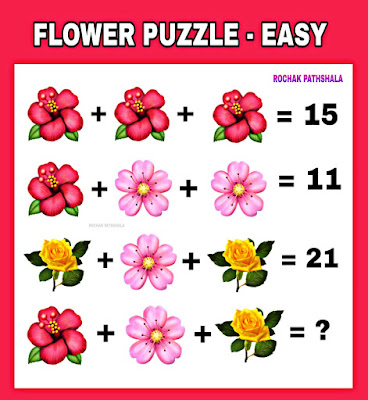 emoji puzzle 9 | flower puzzle |