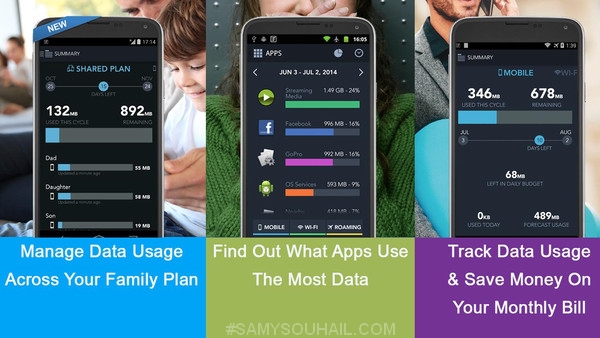 تطبيق My Data Manager لتتبع استهلاك الإنترنت لهواتف أندرويد و آيفون تطبيق My Data Manager لتتبع استهلاك الإنترنت لهواتف أندرويد و آيفون