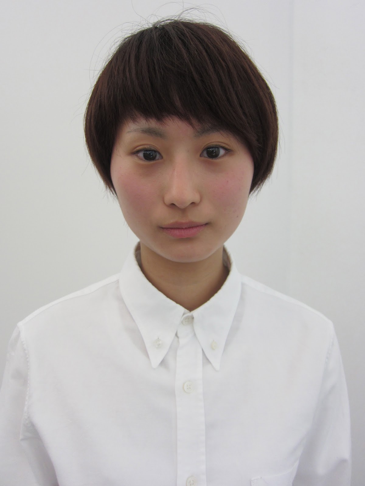 髪と顔のバランス Hironori Okada