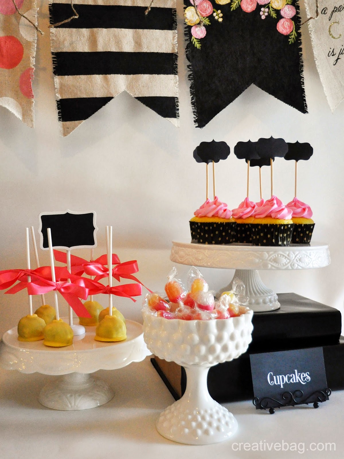 Fabulous diy sweet table supplies for parties, weddings and special events | creativebag.com