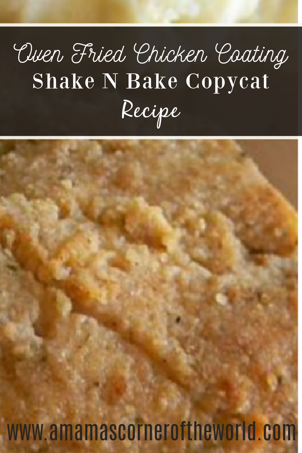 Oven Fried Chicken Coating Shake N Bake Copycat Recipe