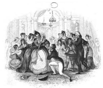 Illustration from Belinda by Maria Edgeworth - 1850 edition