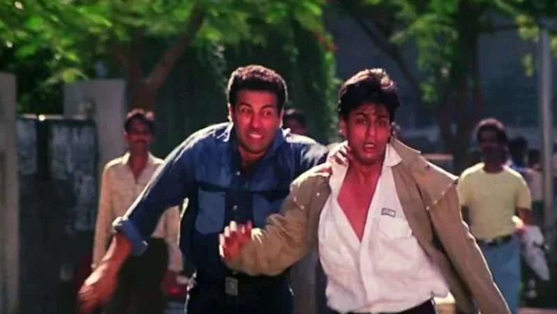 sunny deol shahrukh khan