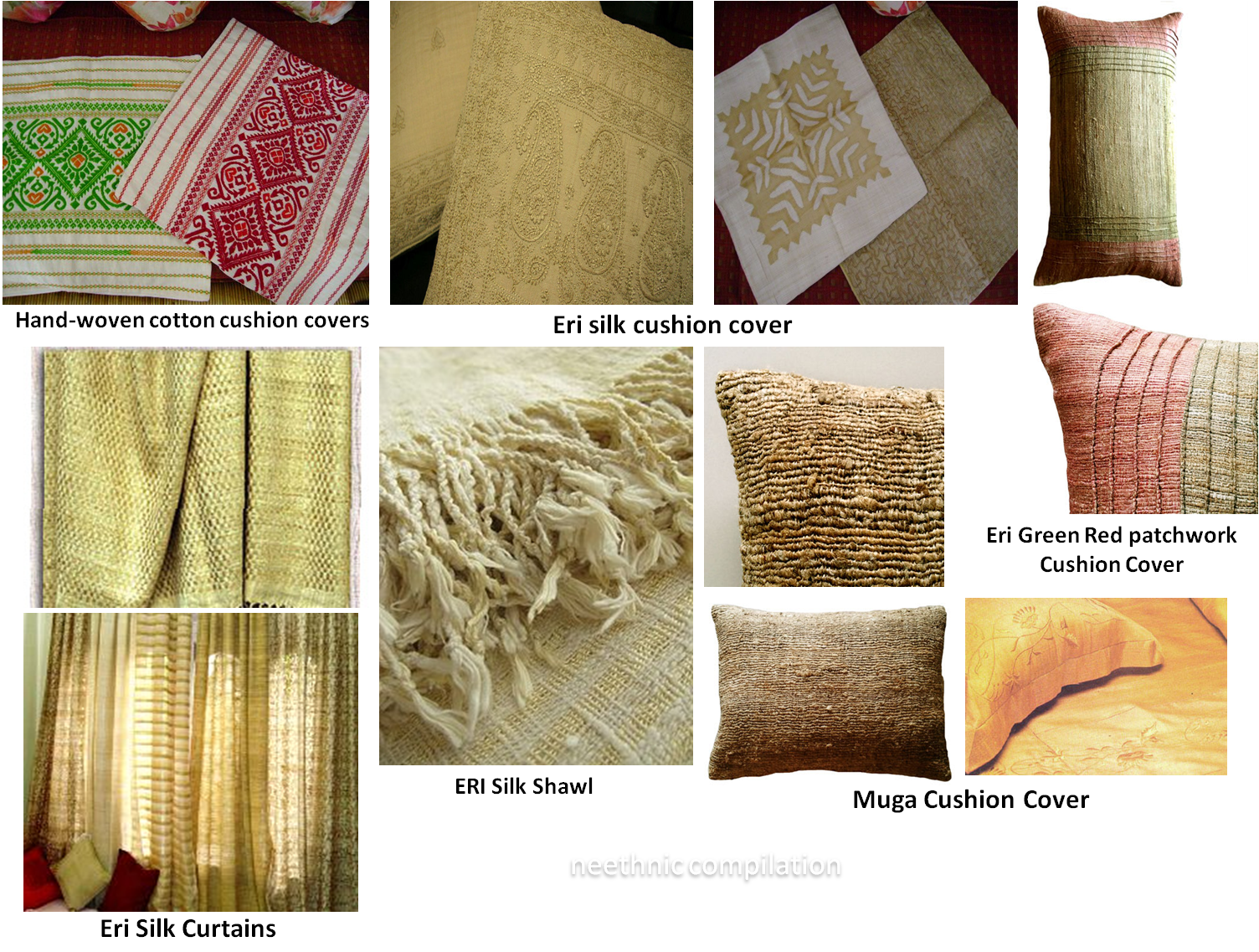 North East Ethnic Assam Assam Home Decor Fabric