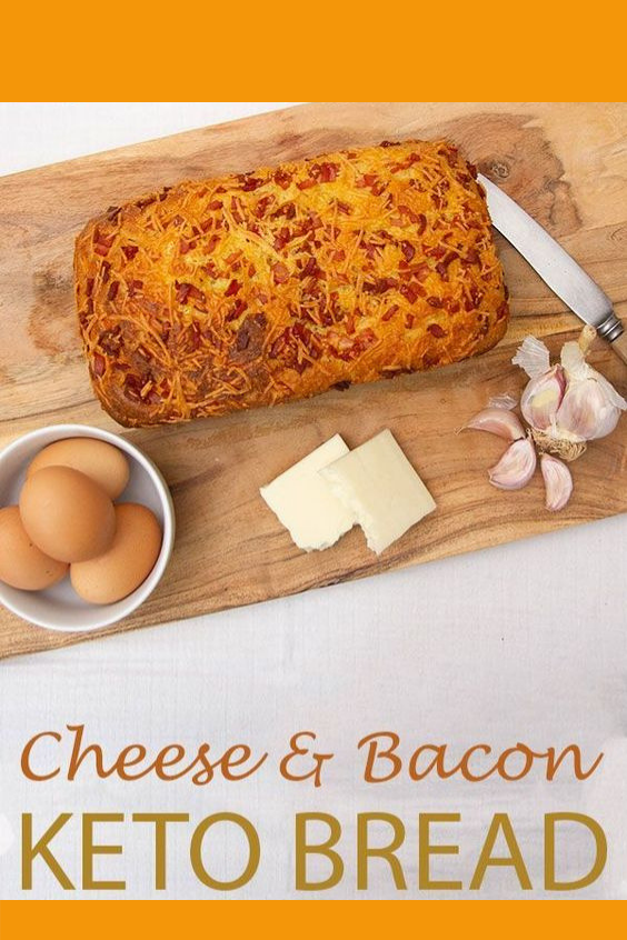 Cheese & Bacon KETO BREAD My Recipes