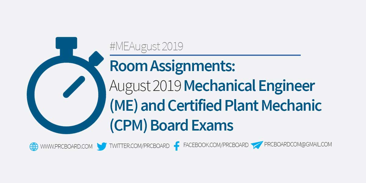 room assignment mechanical engineering 2022