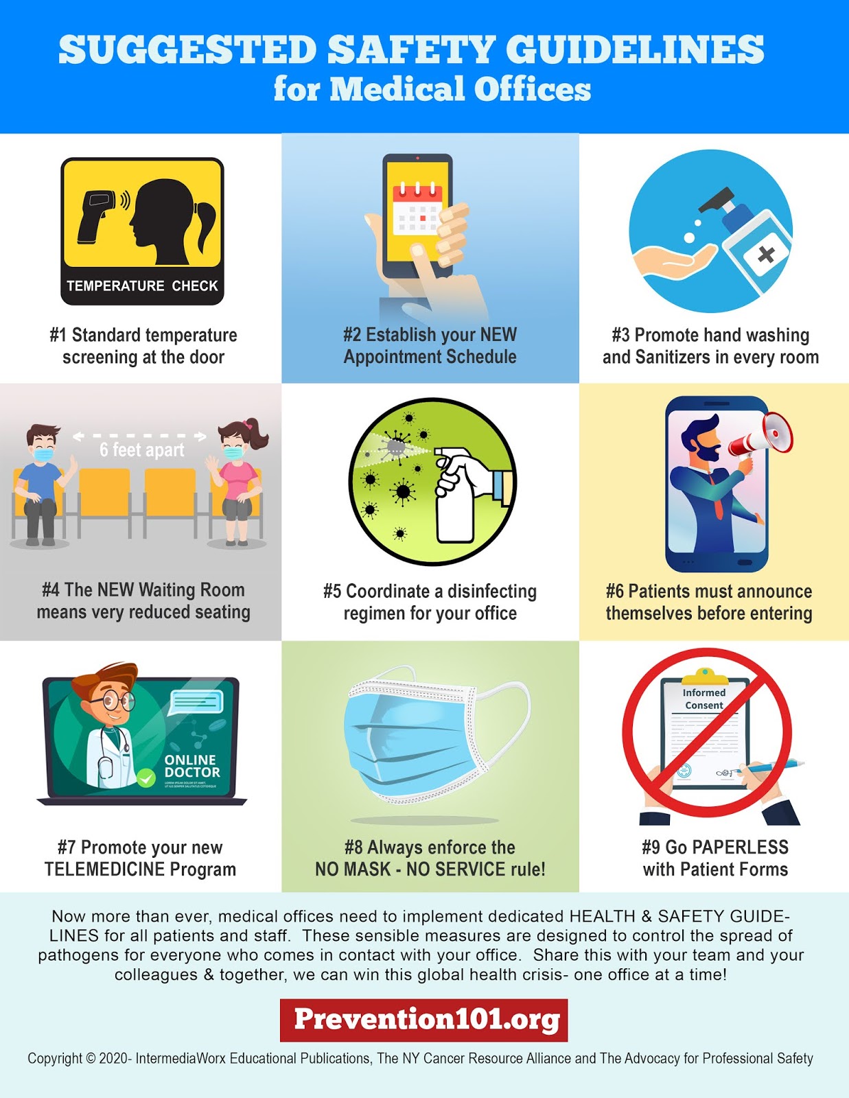 Journal of Modern Healing SUGGESTED SAFETY GUIDELINES FOR MEDICAL OFFICES