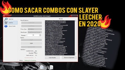 CÓMO sacar COMBOS con SLAYER LEECHER v0.6 [2020] for NETFLIX,FORTNITE,SPOTIFY, MINECRAFT AND MORE.