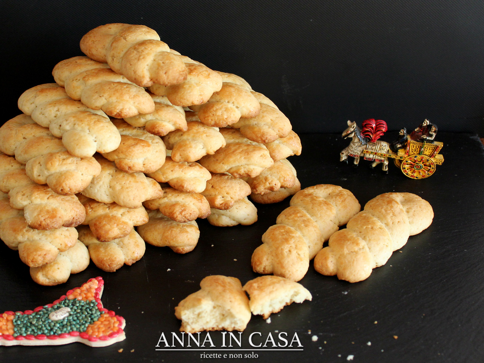 Treccine biscotti siciliani Ricetta ed ingredienti dei Foodblogger