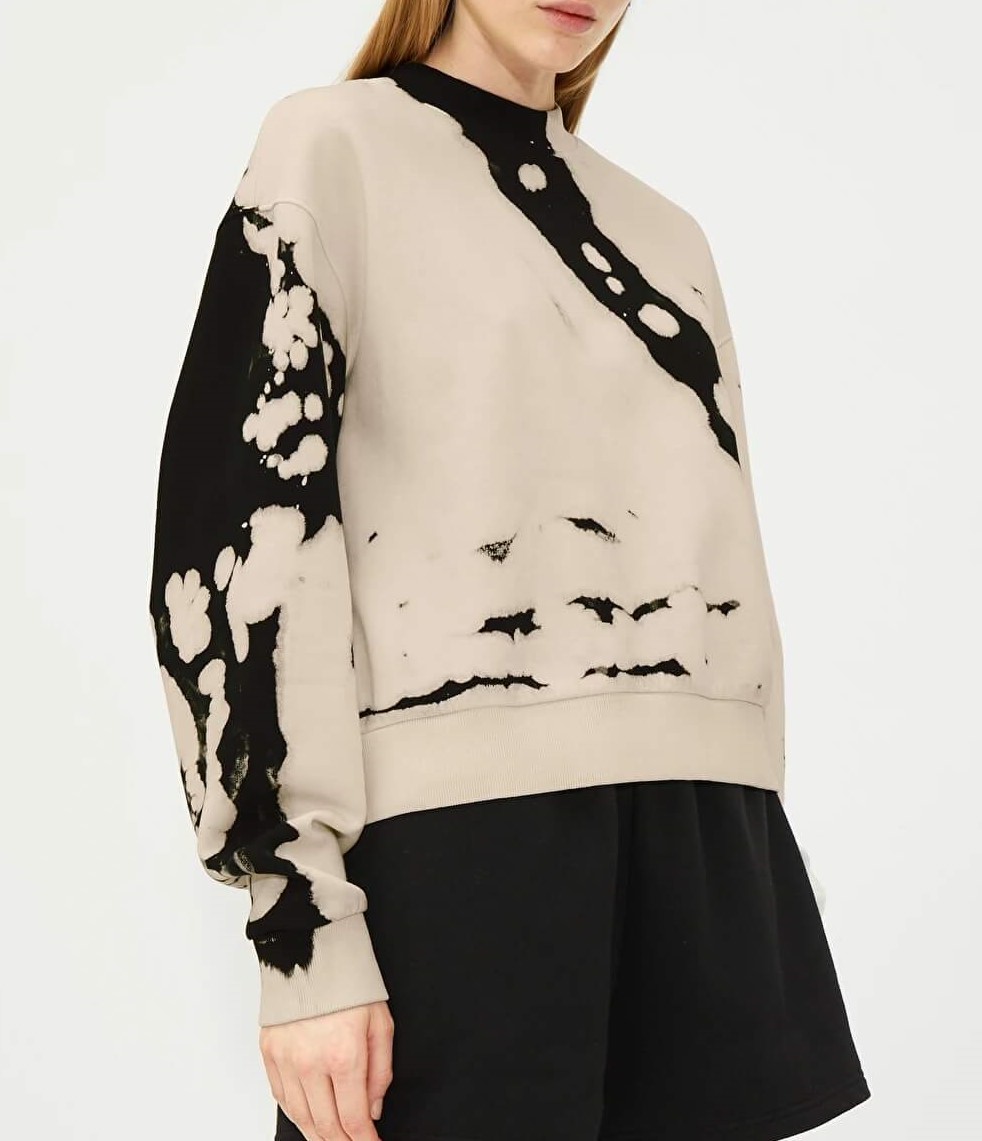 Weekday amaze printed sweatshirt Clearance