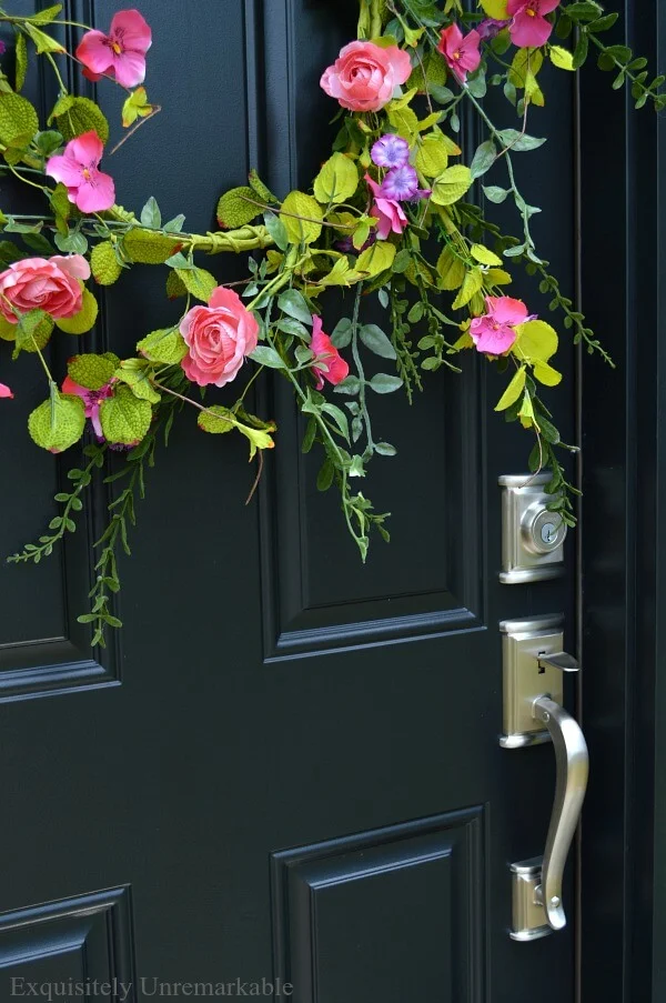 Colorful Floral Spring Wreath