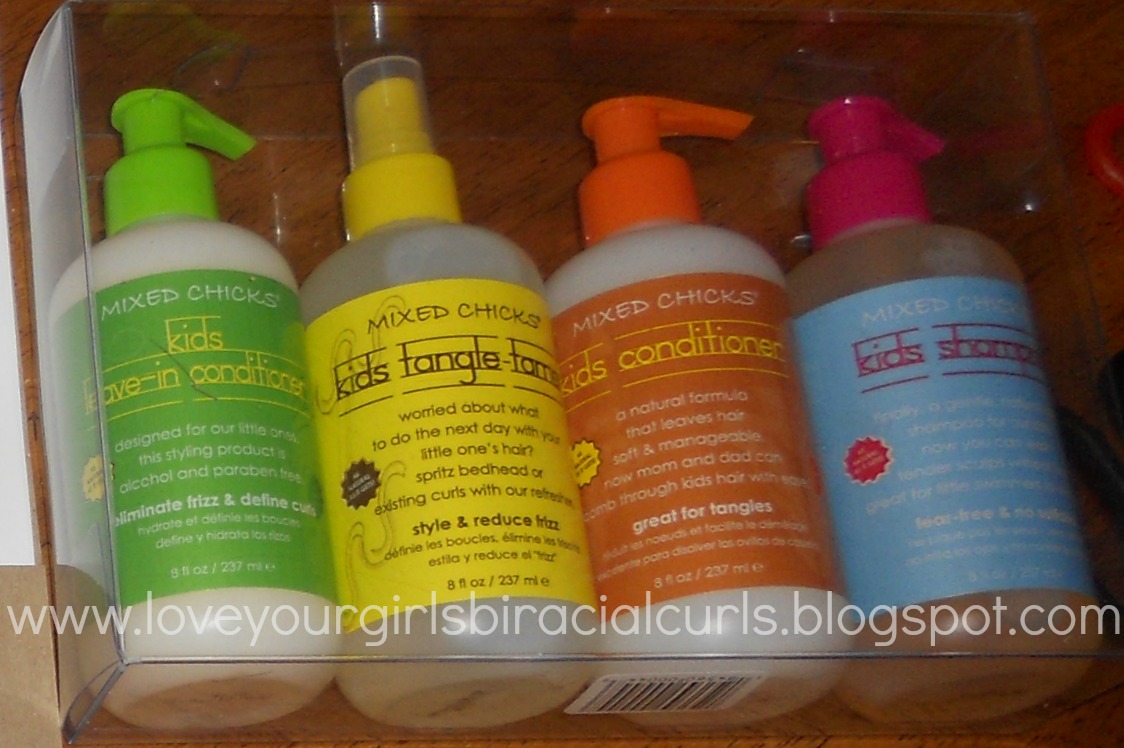 Love Your Girls Biracial Curls Mixed Chicks Kids Quad Pack Review