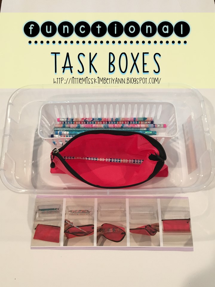 Little Miss Kim's Class Functional Task Boxes