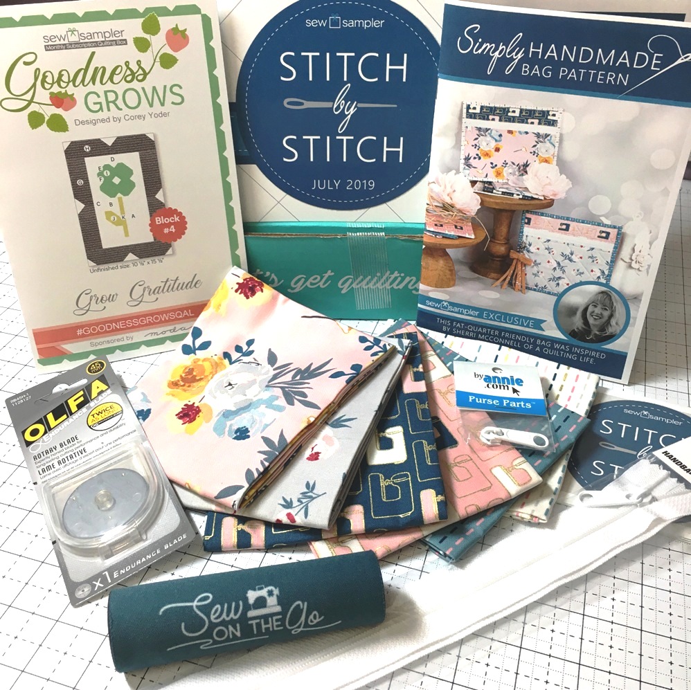 Happy Quilting July Sew Sampler Box!!!