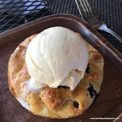 fruit crostata at Bellanico Restaurant & Wine Bar in Oakland, California