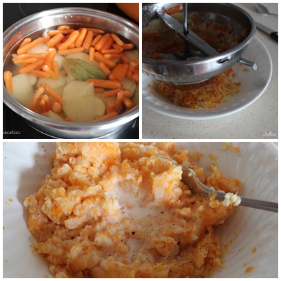 Puré de patata con zanahoria · El cocinero casero - Guarniciones