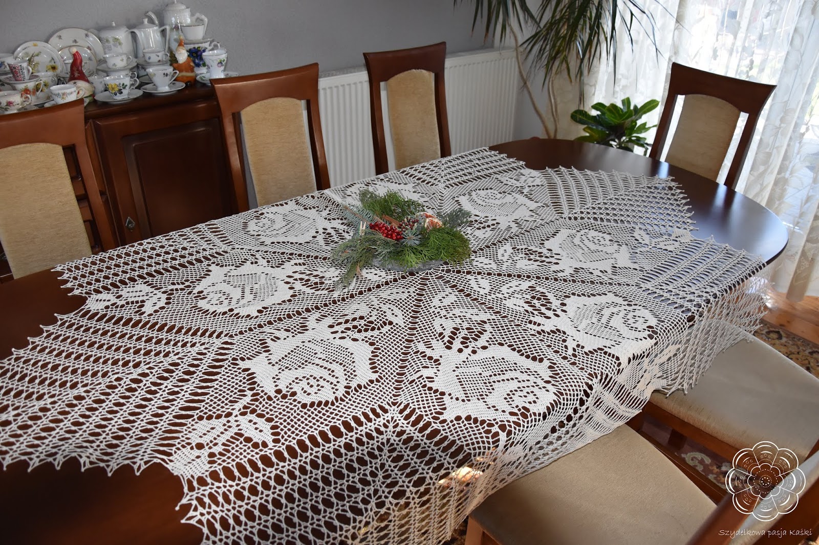 jak zrobic obrus na szydelku, - 100circus.com