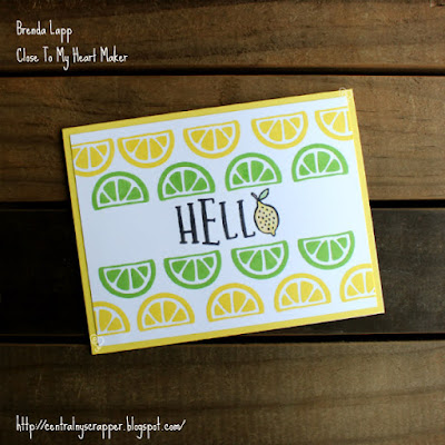 card created with Tutti Frutti Summer