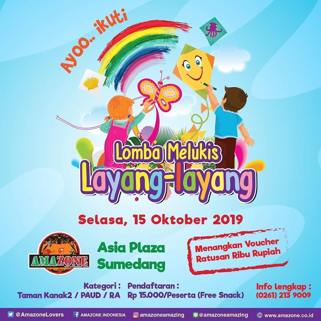 Lomba Melukis Layang Layang 2019 - lomba menggambar dan mewarnai 2021