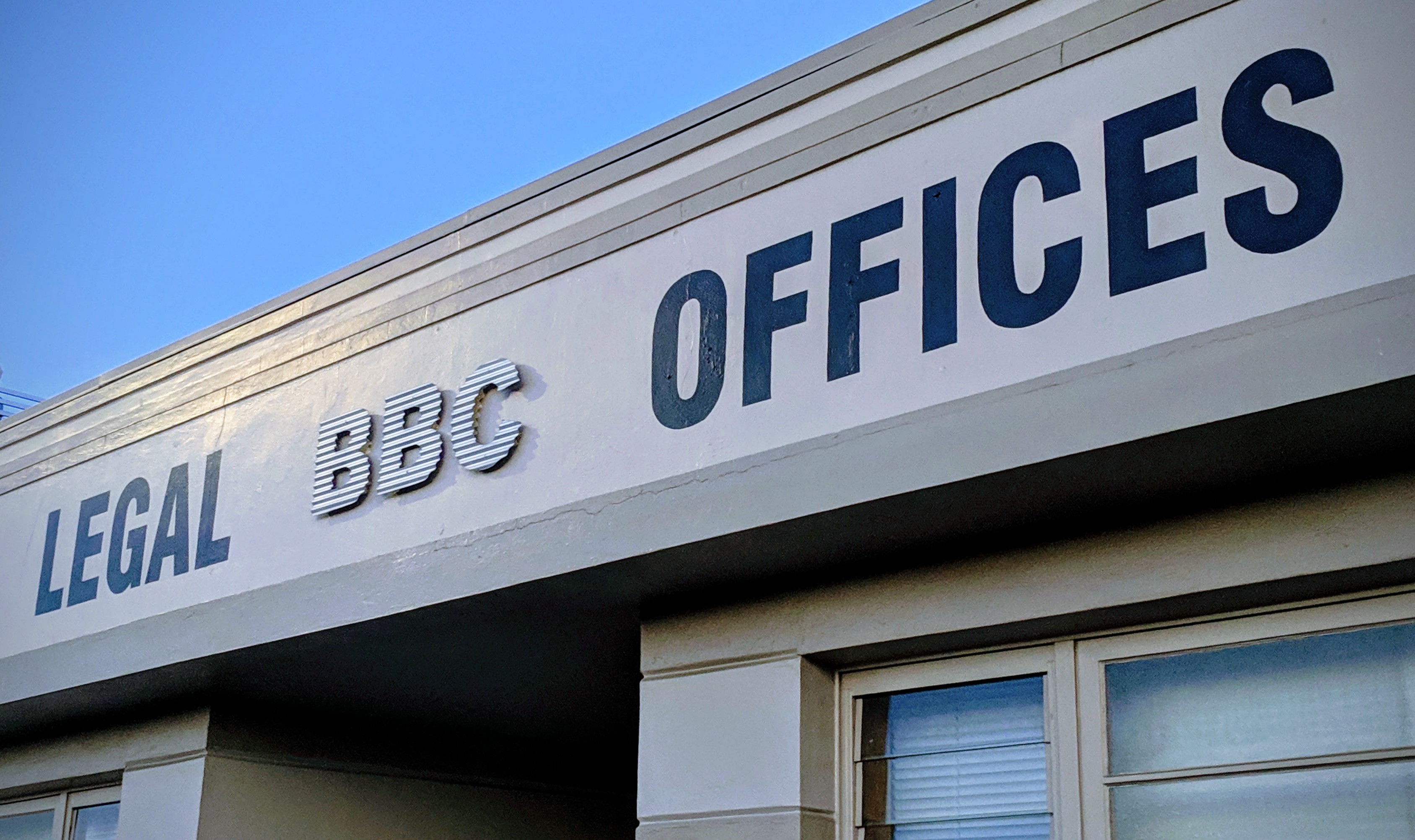 BBC, Legal Offices building sign, Nelson (AoNZ)