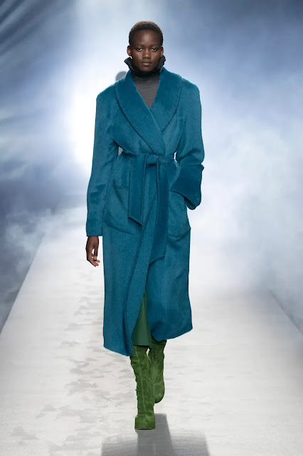 Alberta Ferretti Runway show Fall Winter 2021 at Milan Fashion Week by Kelly Fountain New York Fashion Blogger