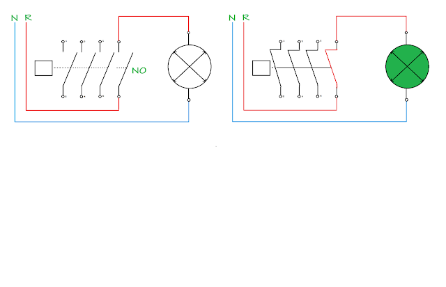 Memasang lampu indikator (LED) dalam sistem kontrol motor 3 fasa