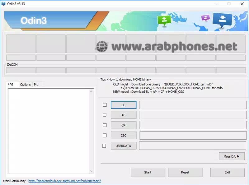 تحميل جميع إصدارات برنامج أودين Odin